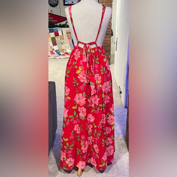 J. Crew Floral Maxi Dress Size Small - Picture 3 of 4